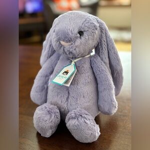Jellycat Bashful Bunny Viola BNWT SOLD OUT AUTHENTIC